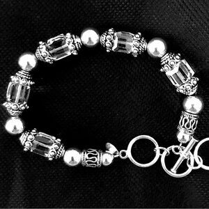 Silpada B1147 Swarovski Crystal Sterling Silver Bracelet Wedding
Anniversary